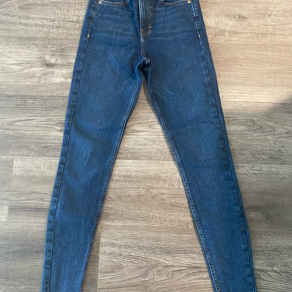 TOPSHOP Jamie Jeans Ankle Indigo Size 26 - NEW - Picture 7 of 9